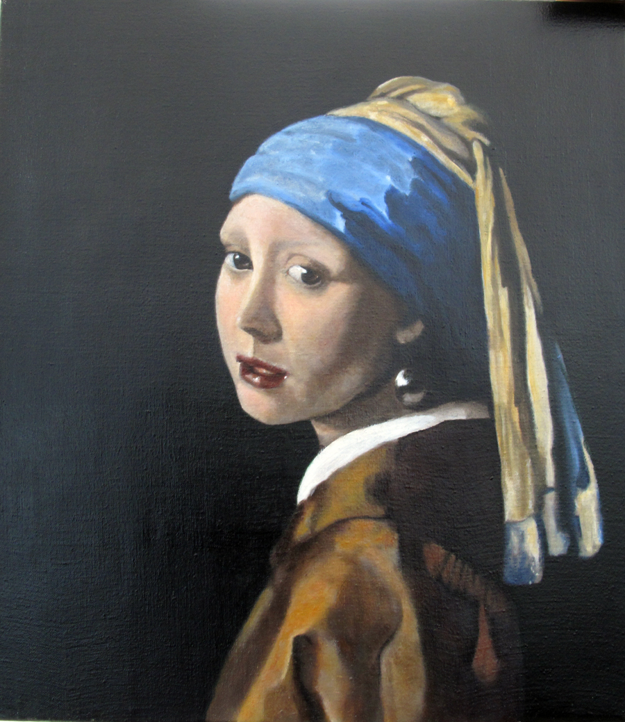 Girl With Pearl Earing master copy