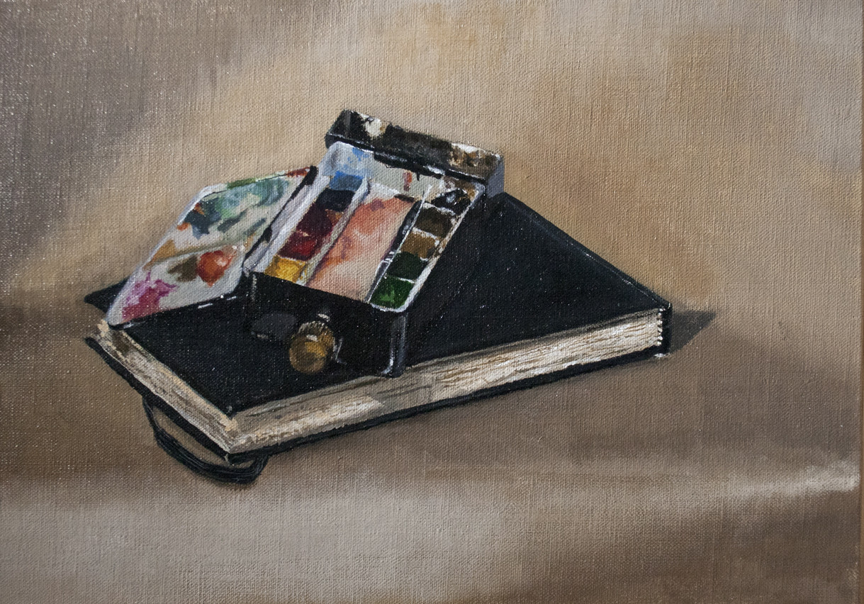Artists Journal and Palette